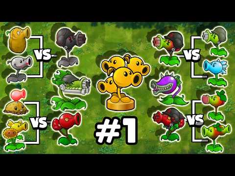 CUAL ES LA MEJOR GUISANTRALLADORA? | OLIMPIADAS de PVZ FUSION