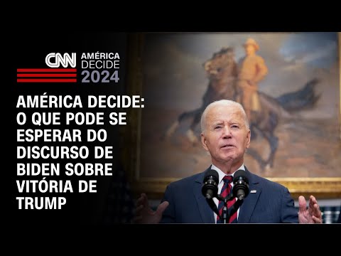 ​América Decide: O que pode se esperar do discurso de Biden sobre vitória de Trump | LIVE CNN