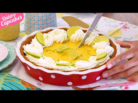 KEY LIME PIE | La receta más fresca, cremosa y fácil para este verano 😎 | QUIERO CUPCAKES