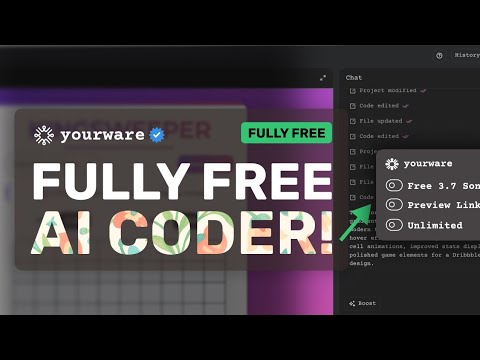 YourWare: This AI Coder is FREE & ACTUALLY INSANE!