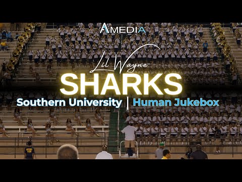 Southern University "Human Jukebox" - Sharks (Lil Wayne) | Fall 2025 vs MVSU | 4K 🔥🎥🎬‼️