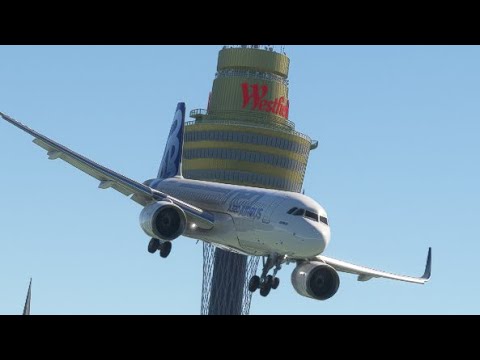 scary landing at Kingsford Smith Intl - airbus a320 plane