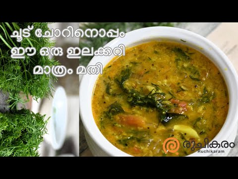 പറയാതിരിക്കാൻ വയ്യ എന്തൊരു സ്വാദാണ്  | Dill Leaves Pappu Recipe