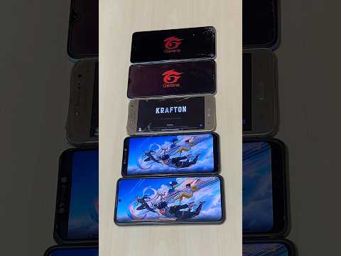 Galaxy Z Fold 6 😈 vs SAMSUNG S 25 ULTRA vs S24 vs S23 vs S22 A35 5G - GAMING SPEED TEST #freefire