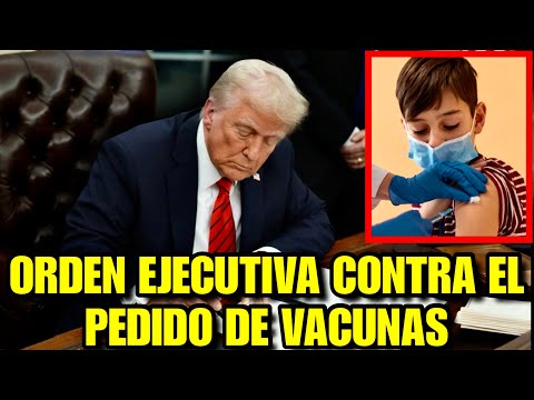 TRUMP RECHAZA EL CERTIFICADO DE VACUNACIÓN EN ESCUELAS