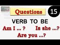 Forming Yes/No Questions with the Verb To Be