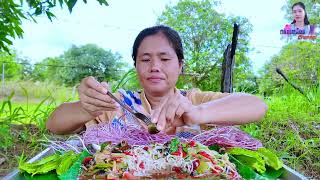 ตำซั้วหอยนาปลาร้านัวๆ