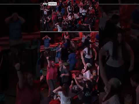Fans react as England through to Euros semis