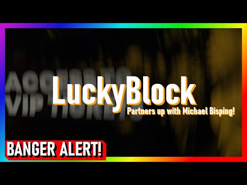 [HOT🔥] - LuckyBlock offers a unique VIP crypto gaming experience! Michael Bisping UFC Partnership!