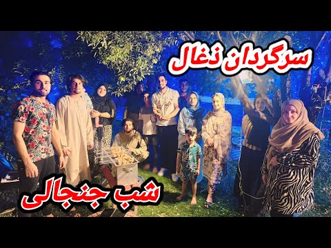 شب به یاد ماندنی با فامیل عمه جانم /کباب پزی