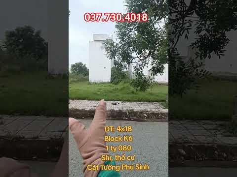 MAP ĐẤT VIỆT - mapdatviet.com Cát Tường Phú Sinh 4x18 giá rẻ 1 tỷ 080tr #cattuongphusinh #bdsbienxanh #vinhomes #shorts