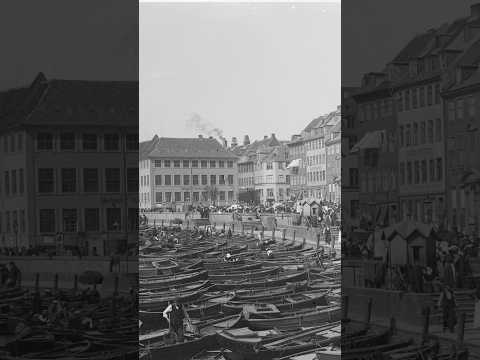 Copenhagen, then & now, part 8! Recreating old photos of copenhagen⌛️ #rephotography #timetravel