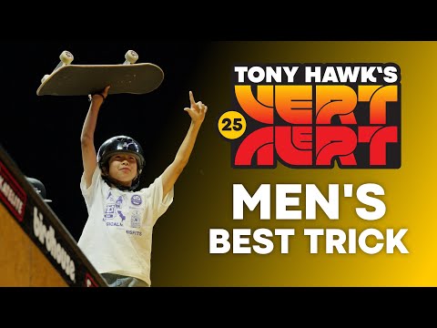 Tony Hawk's Vert Alert Mens Best Trick