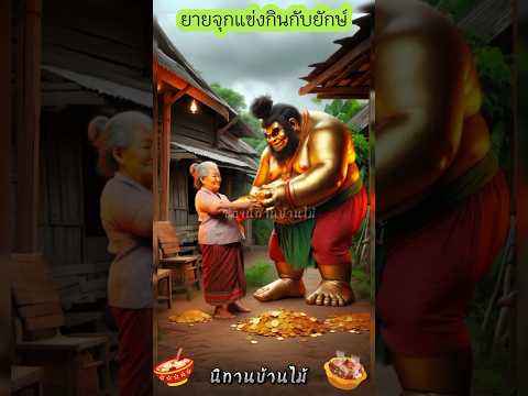 🤤ยายจุกแข่งกินกับยักษ์🤤#นิทาน #cartoon #นิทานก่อนนอน #นิทานสอนใจ #มาแรง #นิทานก่อนนอน #นิทาน