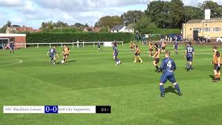Hull City Supporters V  AFC Blackburn Leisure 20th September 2026 1st Half