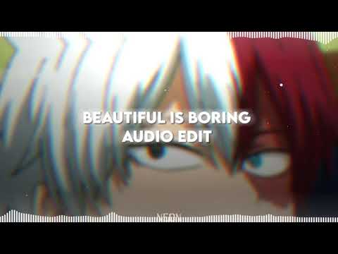 Beautiful Is Boring - BONES UK | Audio Edit