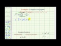 Complex Numbers and Conjugates