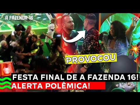 🐔 FESTA FINAL A FAZENDA 16: LUANA REVELA FAVORITISMO do G4!🚨 ZÉ LOVE PROVOCA SACHA e ALBERT AMARGA!🔥