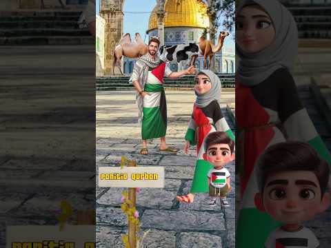 masyaAllah, banyak yang ikut berkurban, selamat hari raya idul adha 🐫🐏🐐🐄🤲🕌🕋 #short #cartoon
