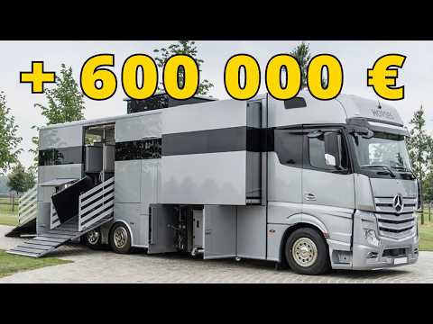 + 600 000 € pour un CAMPING-CAR de LUXE ? 😮