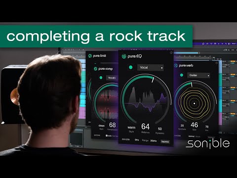Get your rock song ready for publishing with sonible’s pure:bundle