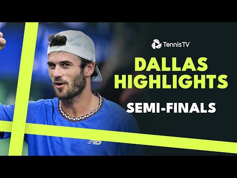 Shelton Faces Paul; Giron & Mannarino Clash | Dallas 2024 Semi-Final Highlights