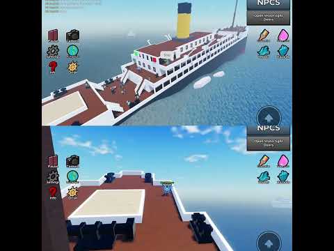 Sinking of the city of bloxia and its sister ship bloxia