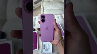 Unboxing iPhone 16 Pink 🌸