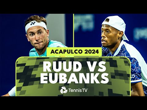 Casper Ruud vs Christopher Eubanks Highlights | Acapulco 2024