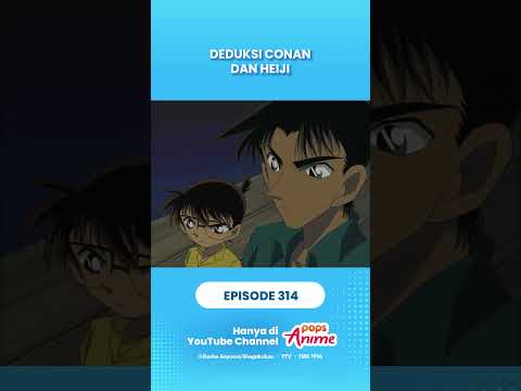 DEDUKSI CONAN & HEIJI #detectiveconan #conanedogawa poster