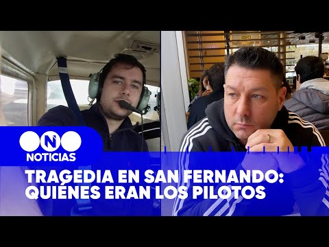 QUIÉNES ERAN los PILOTOS que murieron en el AVIÓN que se ESTRELLÓ en San Fernando - Telefe Noticias