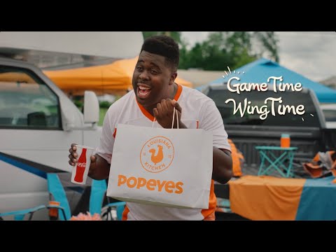 Popeyes is The Official Wing of Watching Football