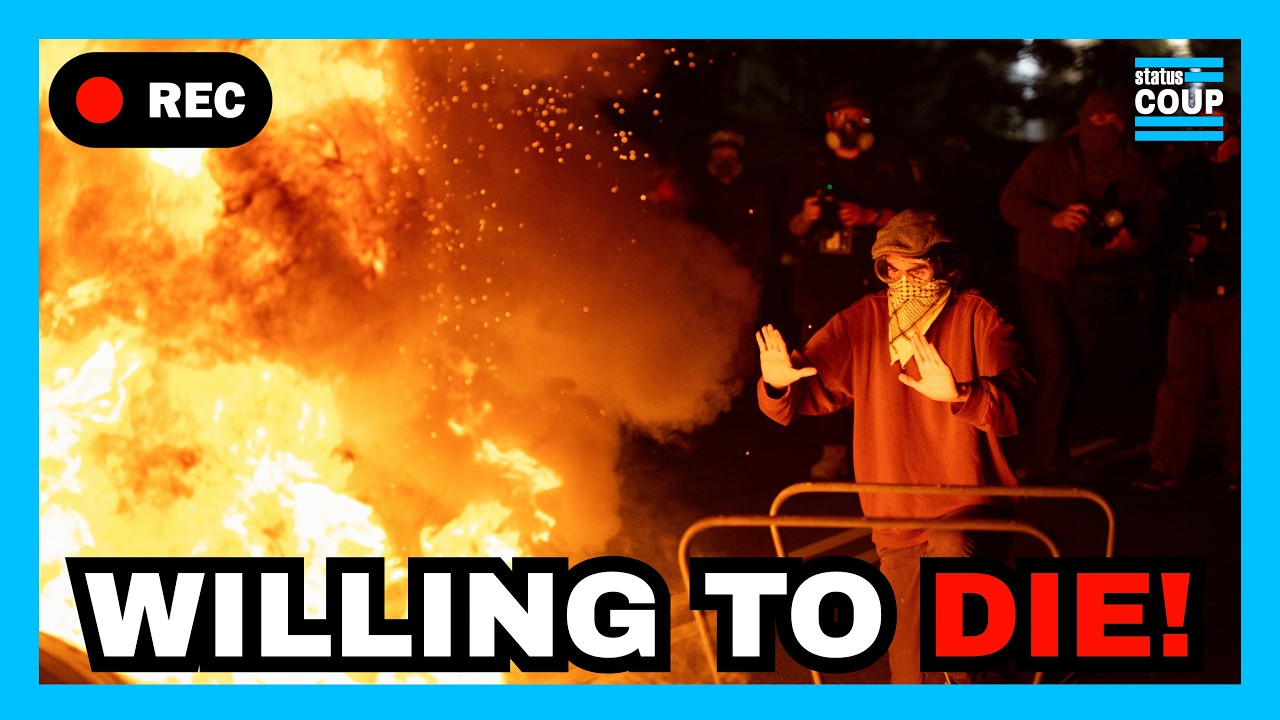 “WE’RE WILLING TO DIE!” Cops NEARLY KILL ICE Protesters With Grenades