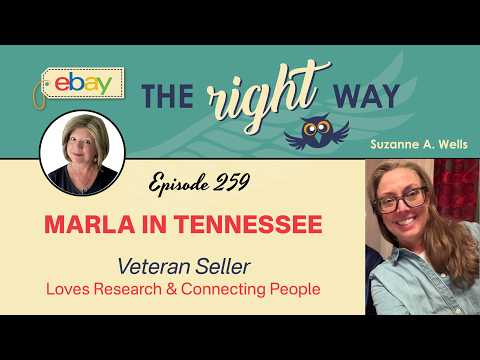 eBay Seller Chat with Marla in TN: Veteran Seller, Loves Research and Connecting People 👋