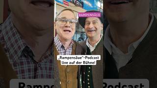 Podcast „Rampensäue, frisch geschlachtet!“ live in der Lach- und Schießgesellschaft in München! 🎭