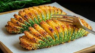 Sommerliches Abendessen mit nur 2 Zucchini! Ein fantastisches Rezept, nach dem alle Nachbarn fragen.