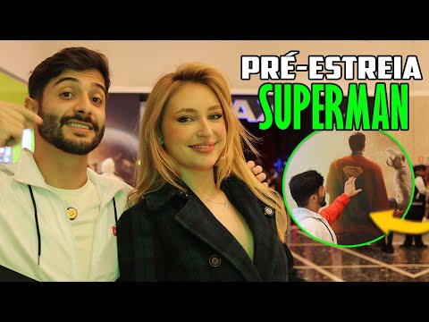 WARNER NOS CHAMOU PARA A PRÉ-ESTREIA DE SUPERMAN NO IMAX CURITIBA 🤯