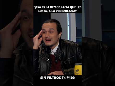 Montealegre “¡Esa es la democracia que les gusta, a la venezolana!” | Sin Filtros T4 #100