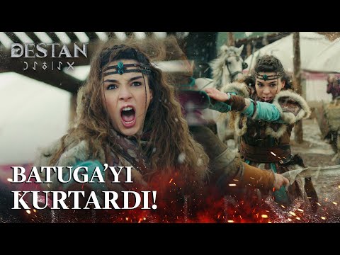 Akkız, Batuga'yı ölümden kurtarıyor! - Destan 16. Bölüm