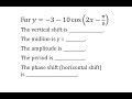 Understanding the Cosine Function