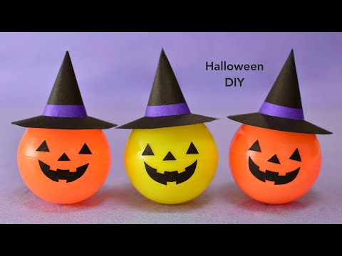 【簡単🎃ハロウィン】起き上がり人形の作り方