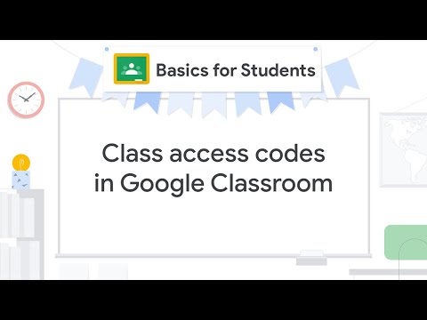 How to Use a Google Classroom Class Code
