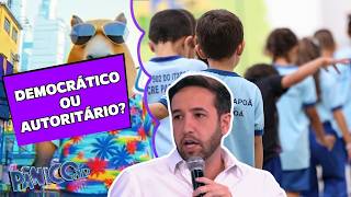 TENENTE COIMBRA ESCANCARA A REAL DAS ESCOLAS CÍVICO-MILITARES