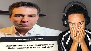 REAGINDO a perguntas BIZARRAS desse médico