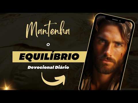 DESCUBRA COMO MANTER O EQUILÍBRIO EM TODAS AS SITUAÇÕES || Devocional Diário com Vinicius Leandro