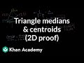 Understanding Triangle Medians and Centroids