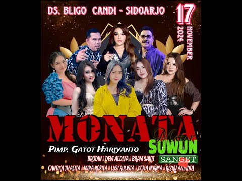 MONATA Live  Bligo  Candi Sidoarjo