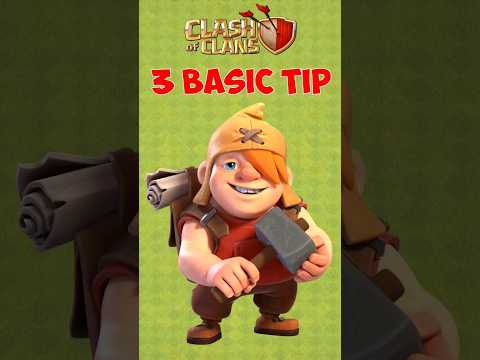 3 Basic tip for Builder's Apprentice 🔥🔥 #clashofclans #coc #clash #gaming