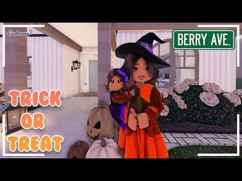 Trick or Treating in Berry Avenue! || Halloween VLOG ||