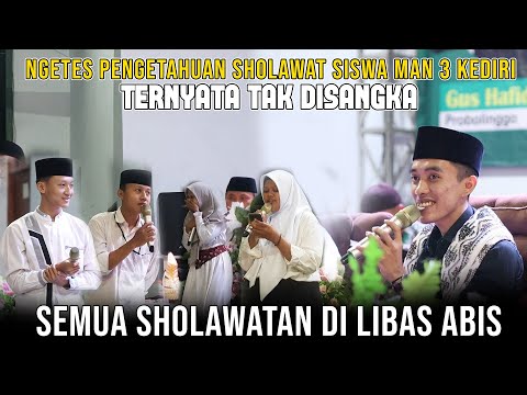 NGETES PENGETAHUAN SISWA MAN 3 KEDIRI TERNYATA TAK DI SANGKA JAGO SEMUA